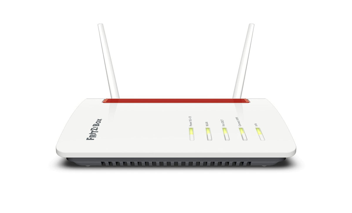 FRITZ!Box 6850 5G Router – 5G/LTE bis 1.300 MBit/s, WLAN AC+N, 4x Gigabit-LAN, DECT, USB 3.0