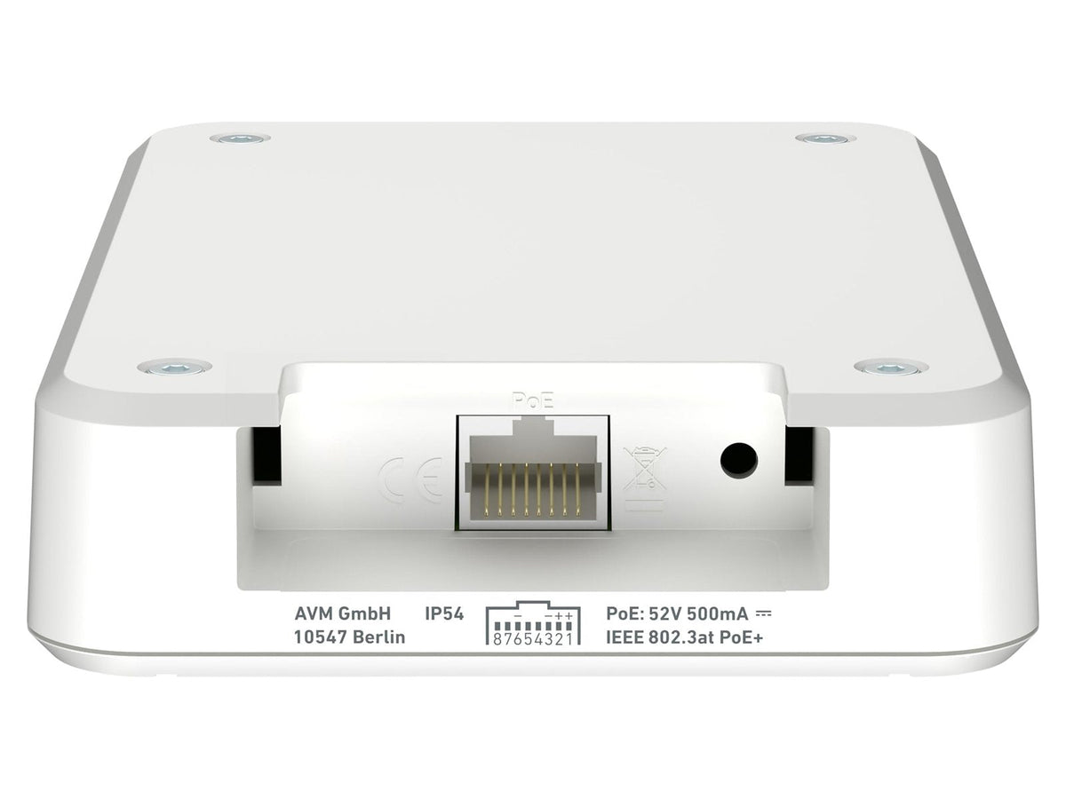 FRITZ!Repeater 1610 Outdoor – Wi-Fi 6 Verstärker IP54 wetterfest für Außen & Innen, bis 3.000 MBit/s