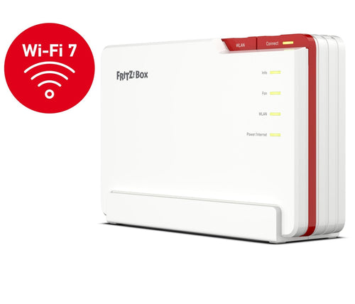 FRITZ!Box 5690 Pro Wi-Fi 7 Router für Glasfaser & DSL – Triband bis 18,4 GBit/s, WLAN Mesh, Smart Home