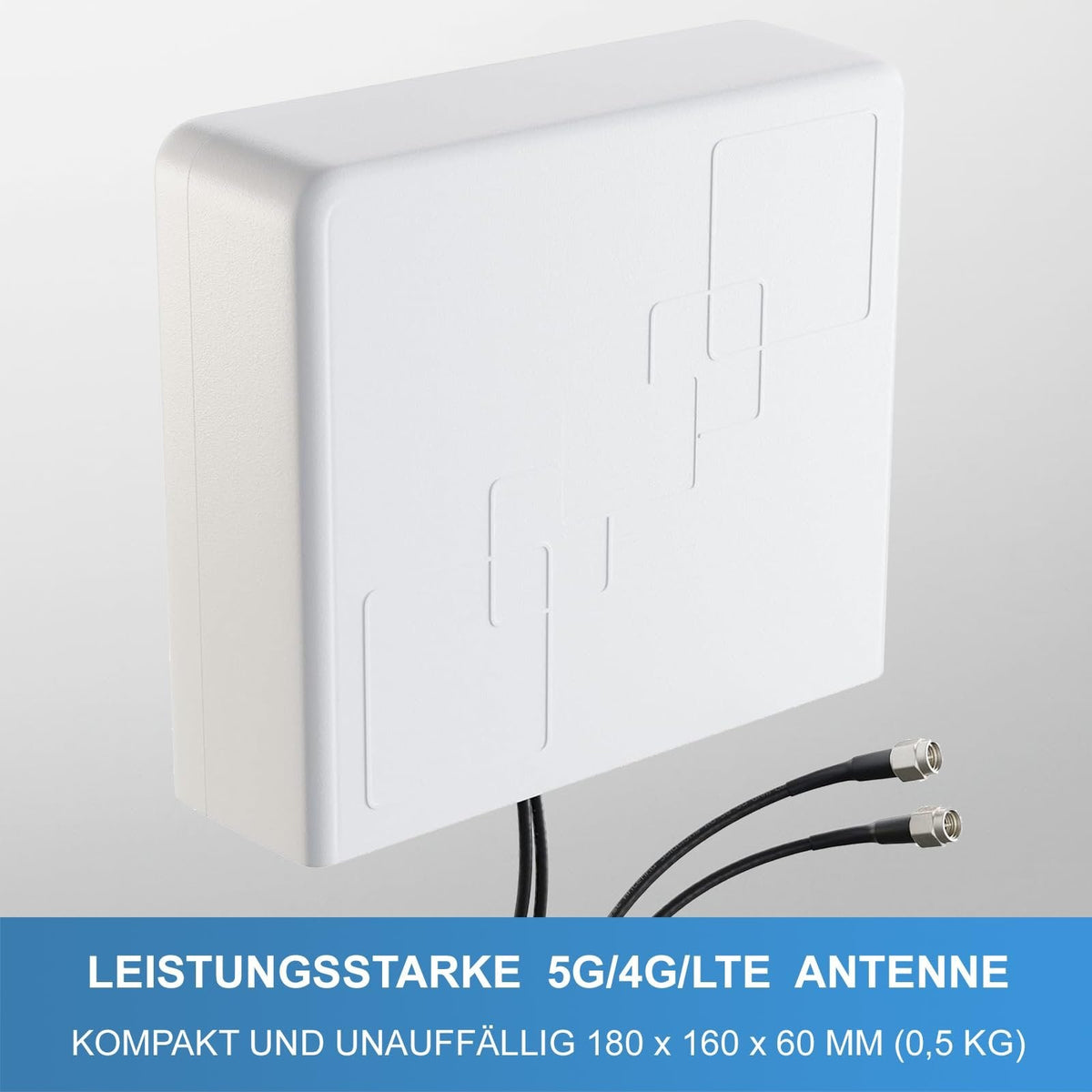 5G LTE MIMO Antenne 2x9dBi Außenantenne 690-3800MHz SMA Wetterfest Outdoor für 4G 5G Router