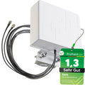 5G LTE MIMO Antenne 2x9dBi Außenantenne 690-3800MHz SMA Wetterfest Outdoor für 4G 5G Router